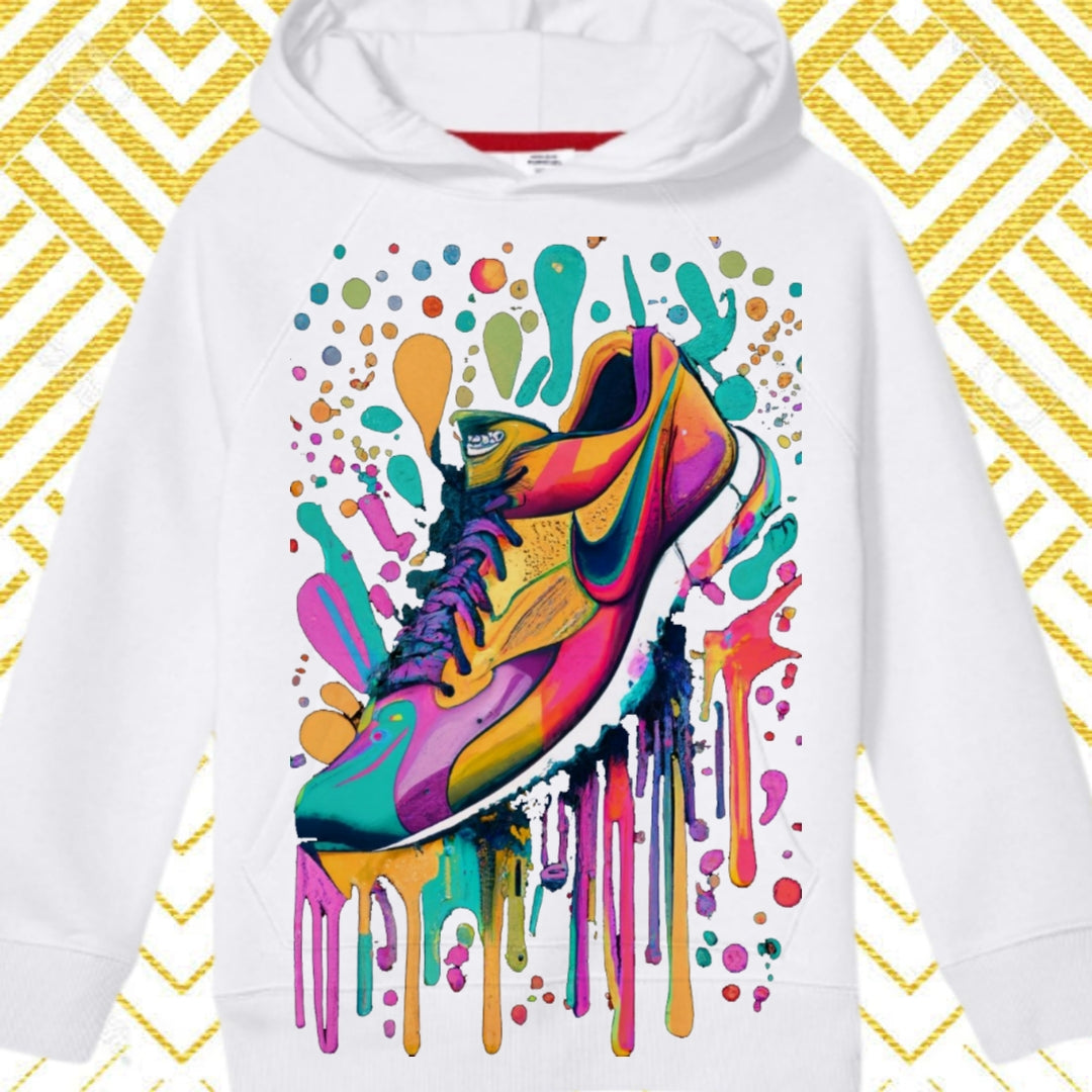 Color Splat Shoe Sublimation/DTF T-Shirt Images Bundle