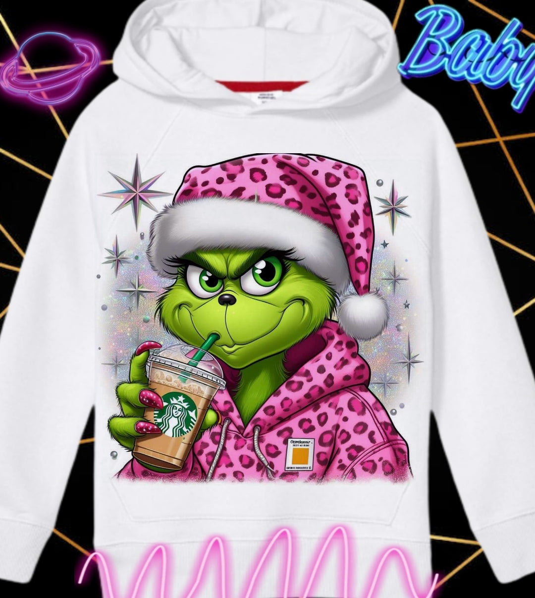 Christmas Girl Grouch Sublimation/DTF Images Bundle