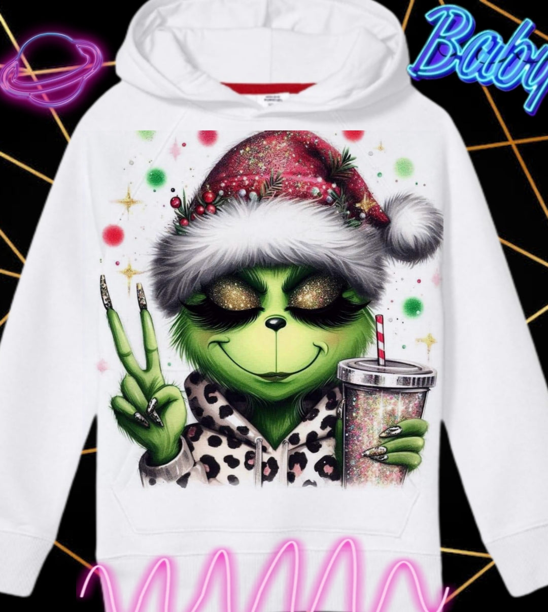 Christmas Girl Grouch Sublimation/DTF Images Bundle