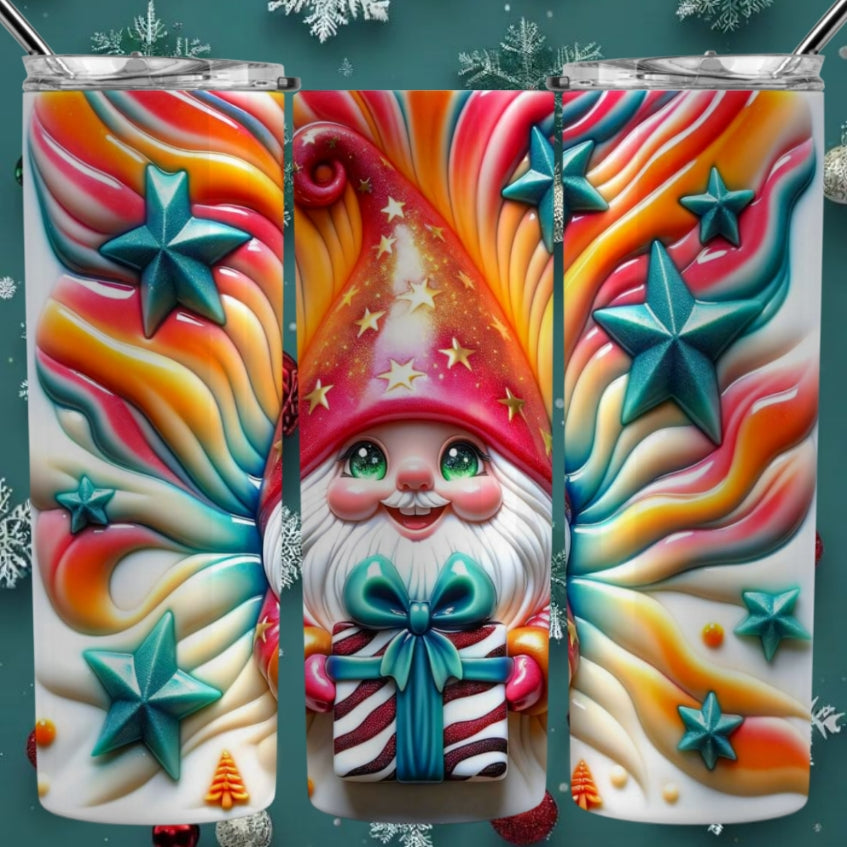 Christmas Gnomes Sublimation 20oz Images Bundle