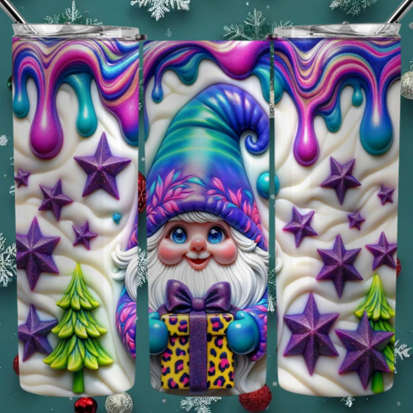 Christmas Gnomes Sublimation 20oz Images Bundle