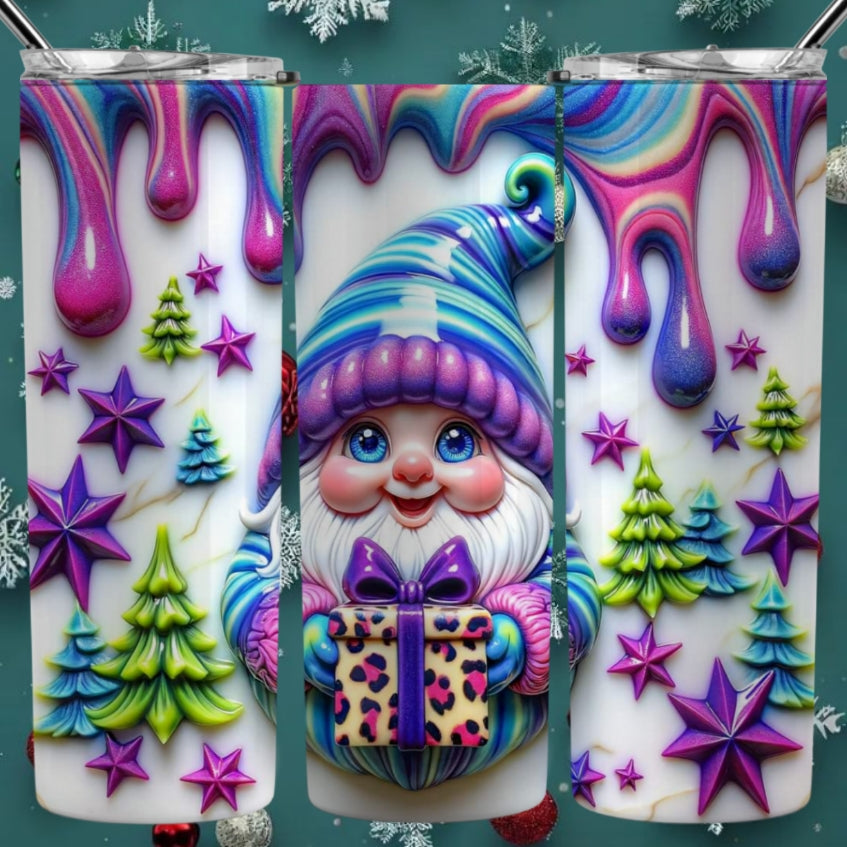 Christmas Gnomes Sublimation 20oz Images Bundle