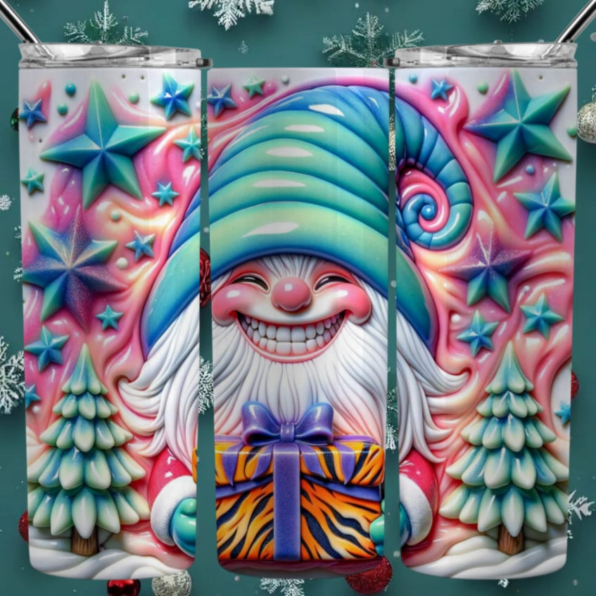 Christmas Gnomes Sublimation 20oz Images Bundle