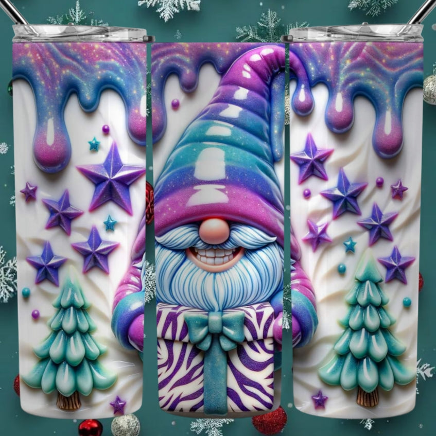 Christmas Gnomes Sublimation 20oz Images Bundle