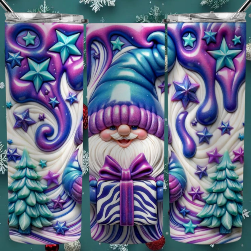 Christmas Gnomes Sublimation 20oz Images Bundle