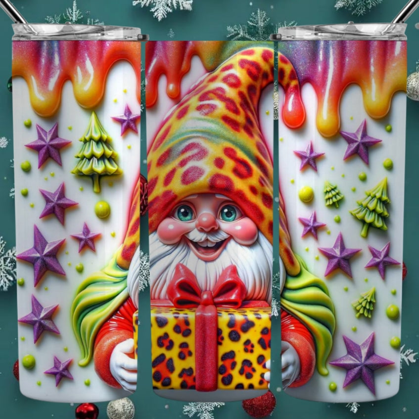 Christmas Gnomes Sublimation 20oz Images Bundle