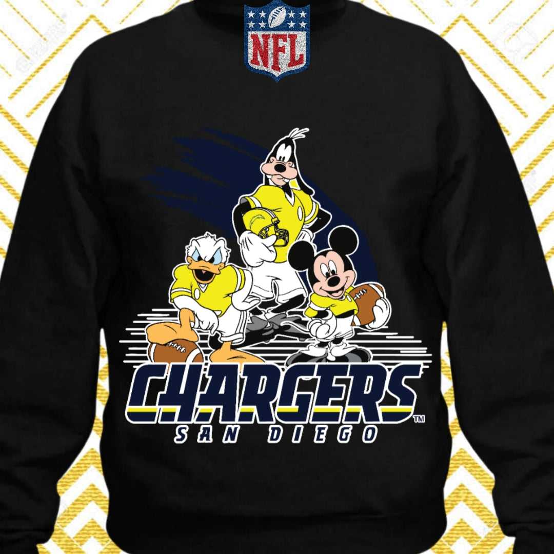 Disney Cartoon Football  Sublimation/DTF T-Shirt Images Bundles