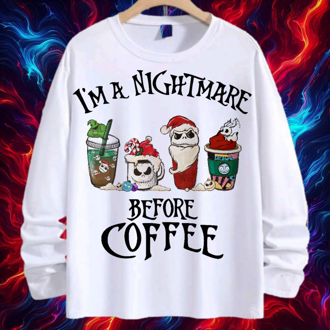 Christmas Coffee T-shirt Image DTF/Sublimation