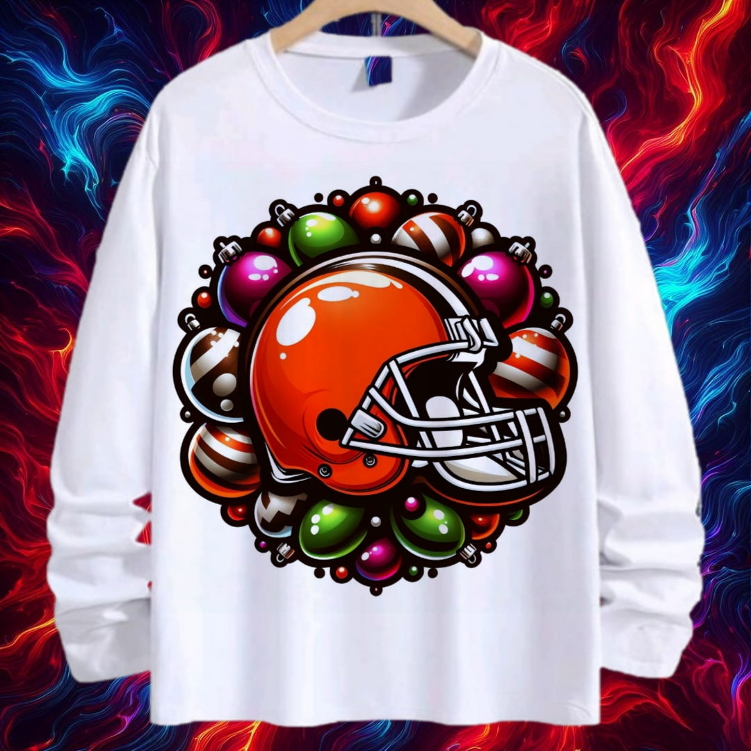 Christmas Ornament Football Sublimation DTF/ T-Shirt Images Bundle