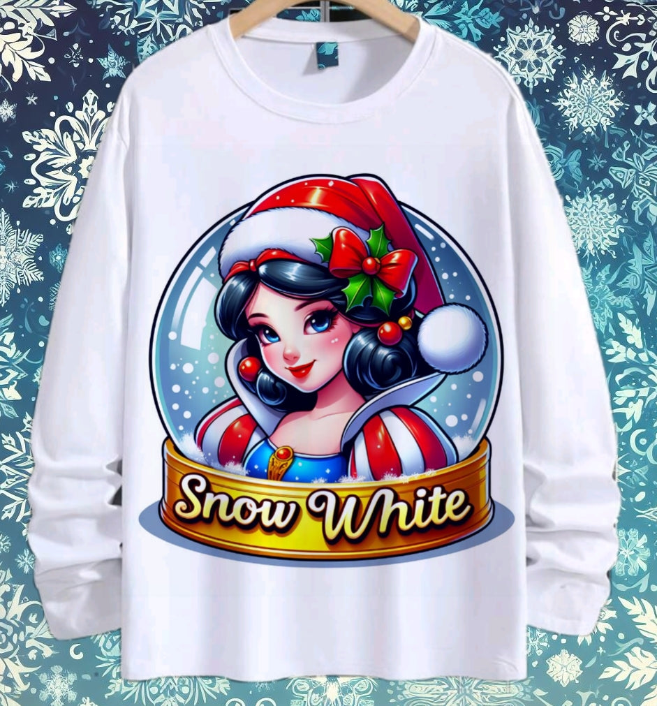 Snoglobe Princess Christmas Sublimation/DTF T-Shirt Bundle