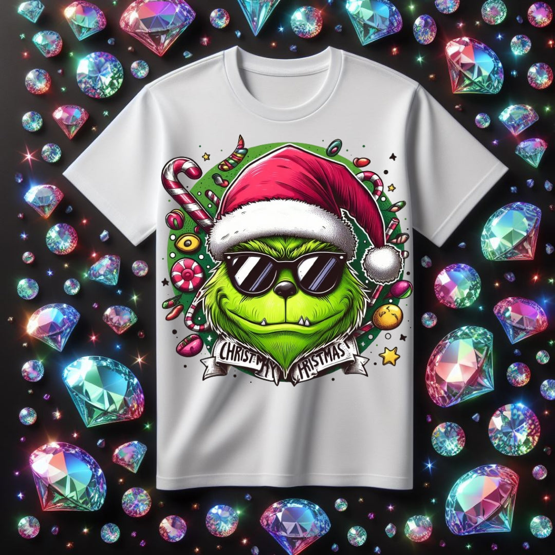 Metallic Grouch Sublimation/DTF T-Shirt Image Bundle