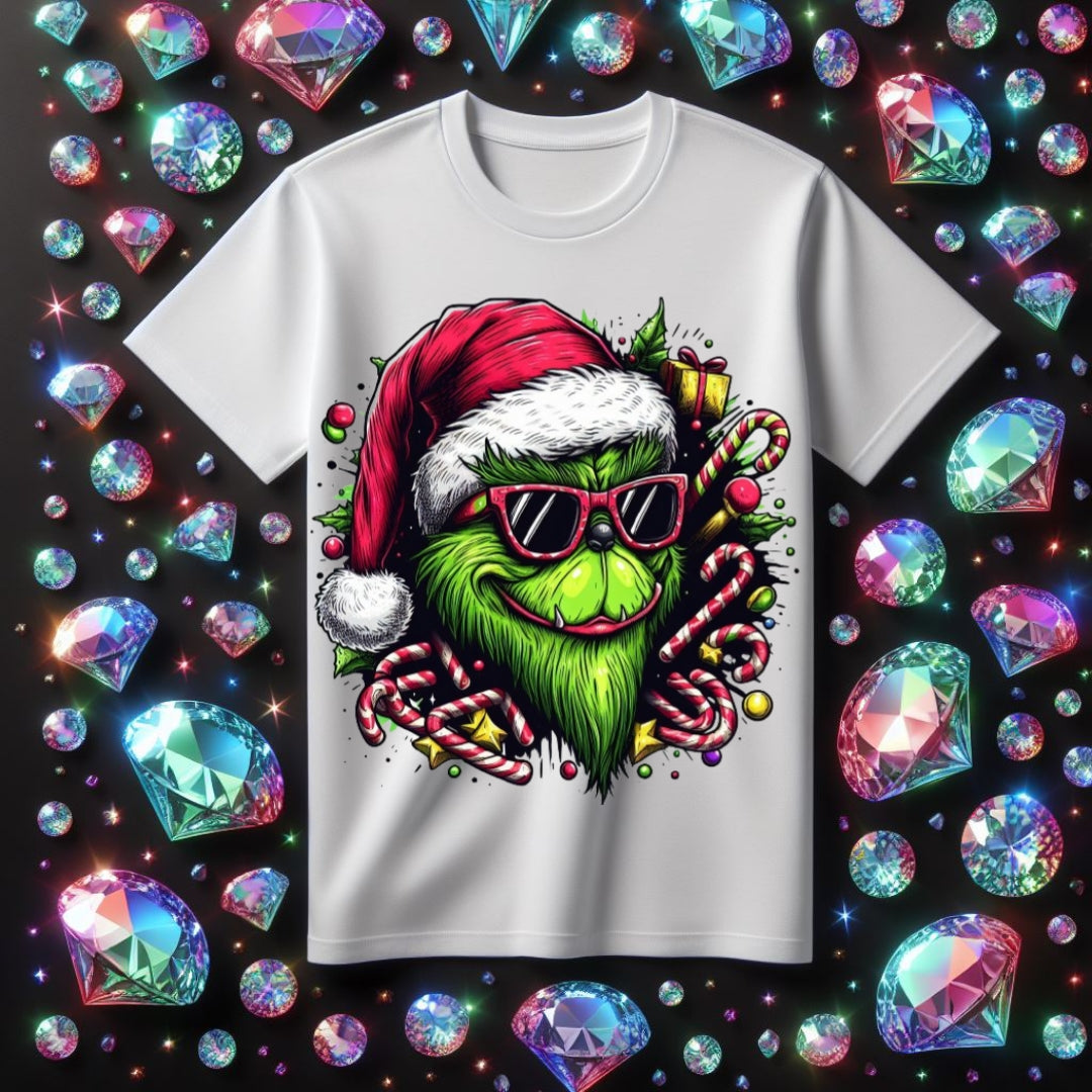 Metallic Grouch Sublimation/DTF T-Shirt Image Bundle