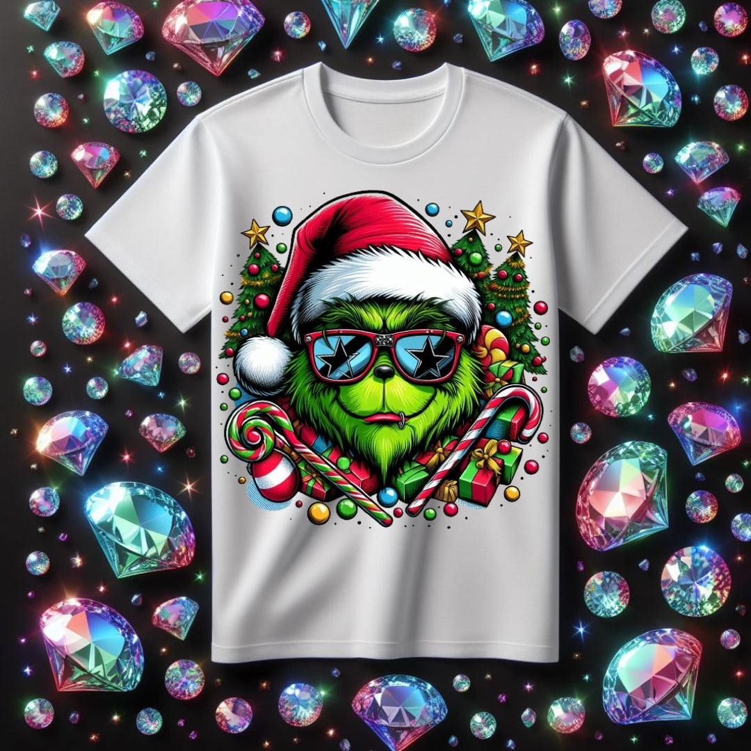 Metallic Grouch Sublimation/DTF T-Shirt Image Bundle