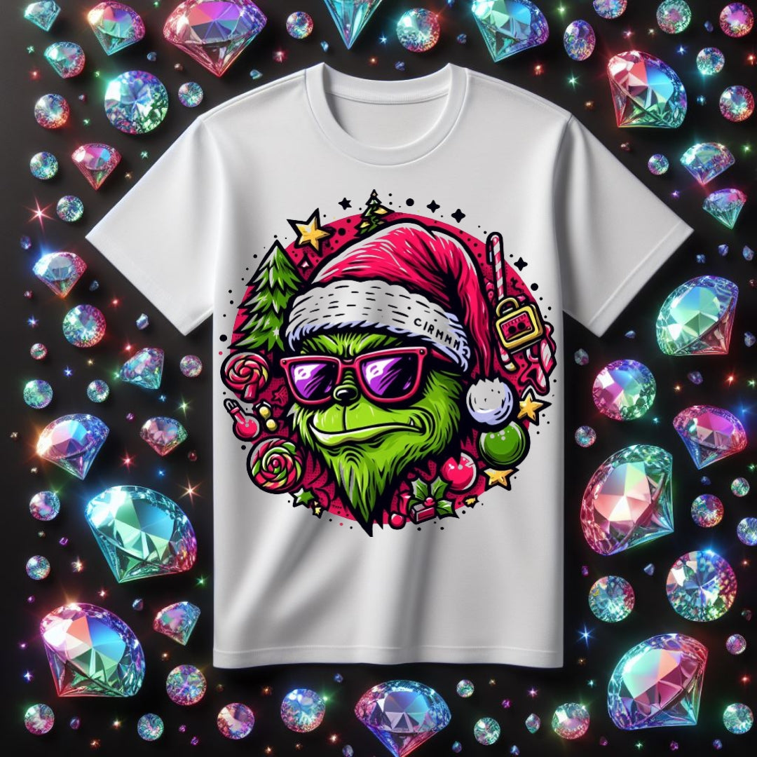 Metallic Grouch Sublimation/DTF T-Shirt Image Bundle