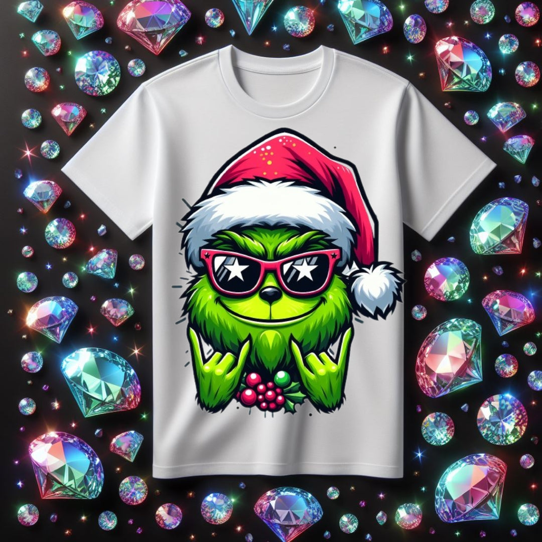 Metallic Grouch Sublimation/DTF T-Shirt Image Bundle