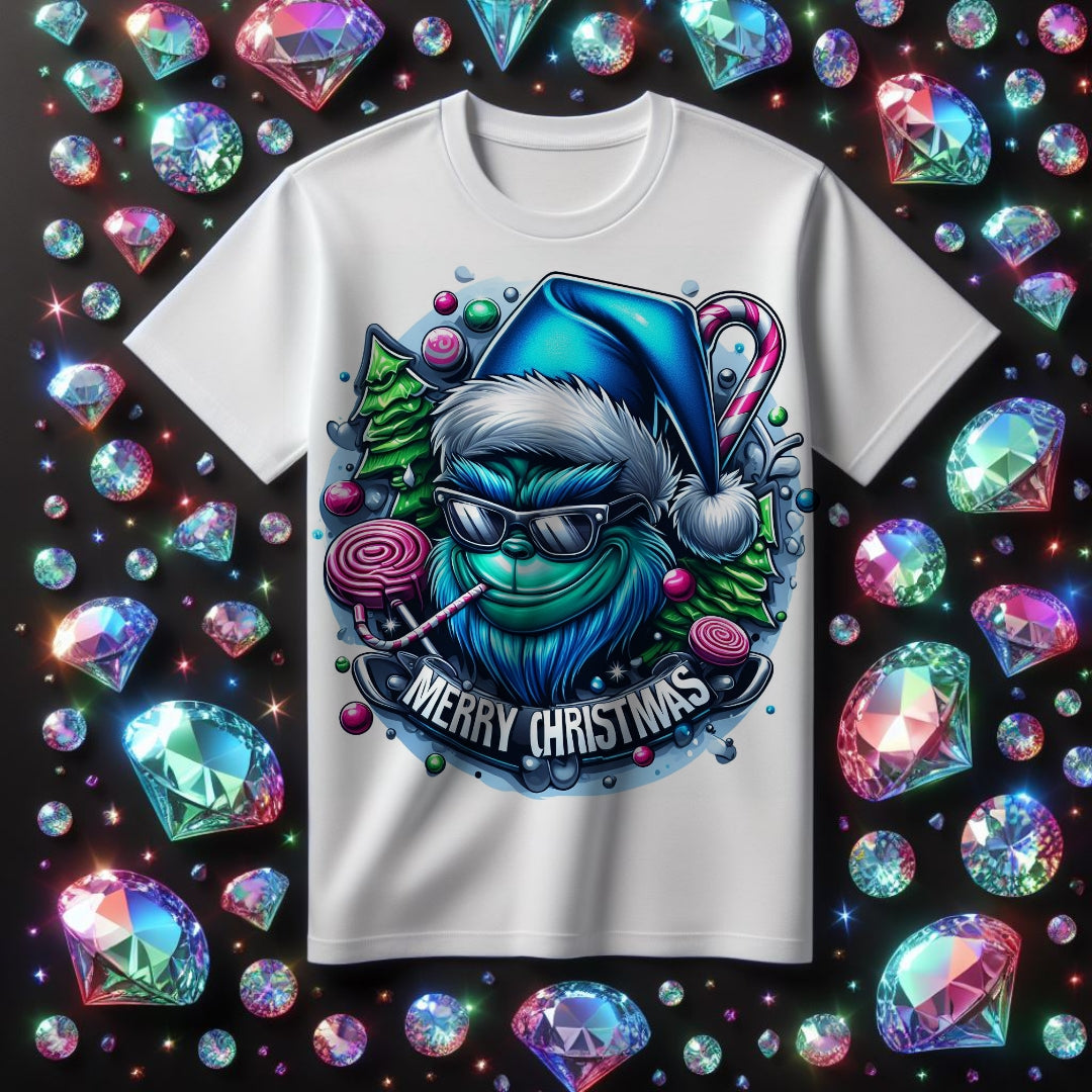 Metallic Grouch Sublimation/DTF T-Shirt Image Bundle