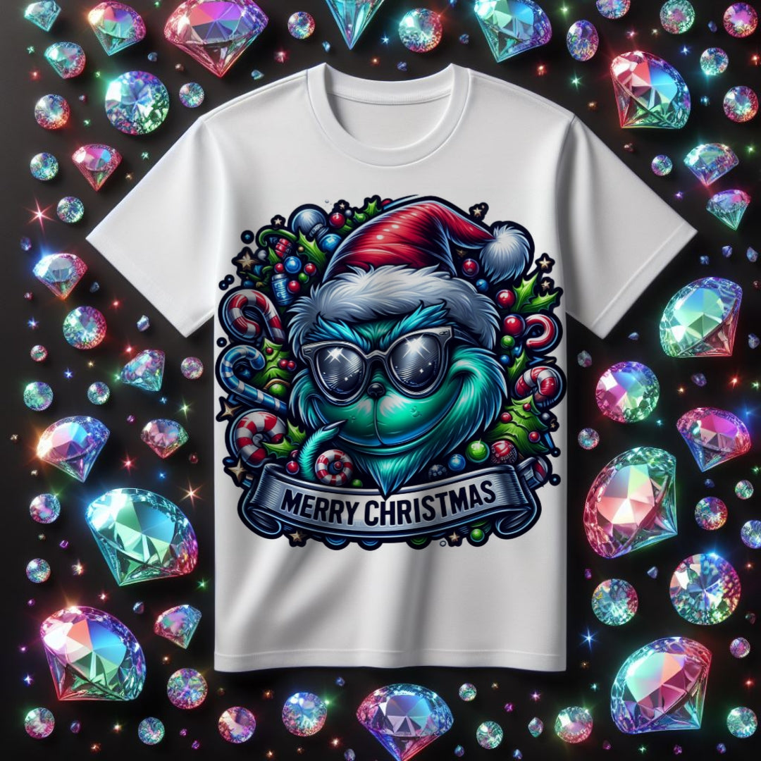 Metallic Grouch Sublimation/DTF T-Shirt Image Bundle