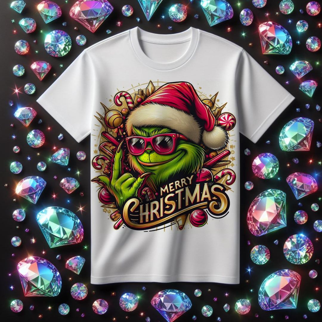 Metallic Grouch Sublimation/DTF T-Shirt Image Bundle