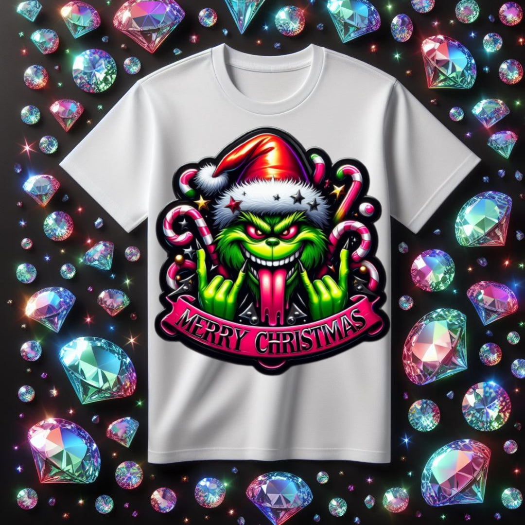 Metallic Grouch Sublimation/DTF T-Shirt Image Bundle