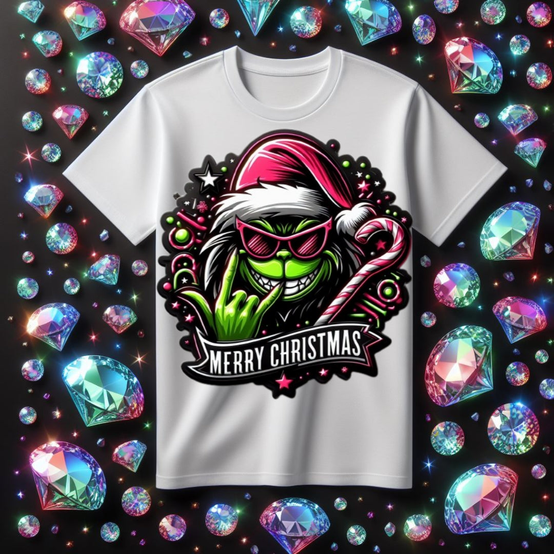 Metallic Grouch Sublimation/DTF T-Shirt Image Bundle