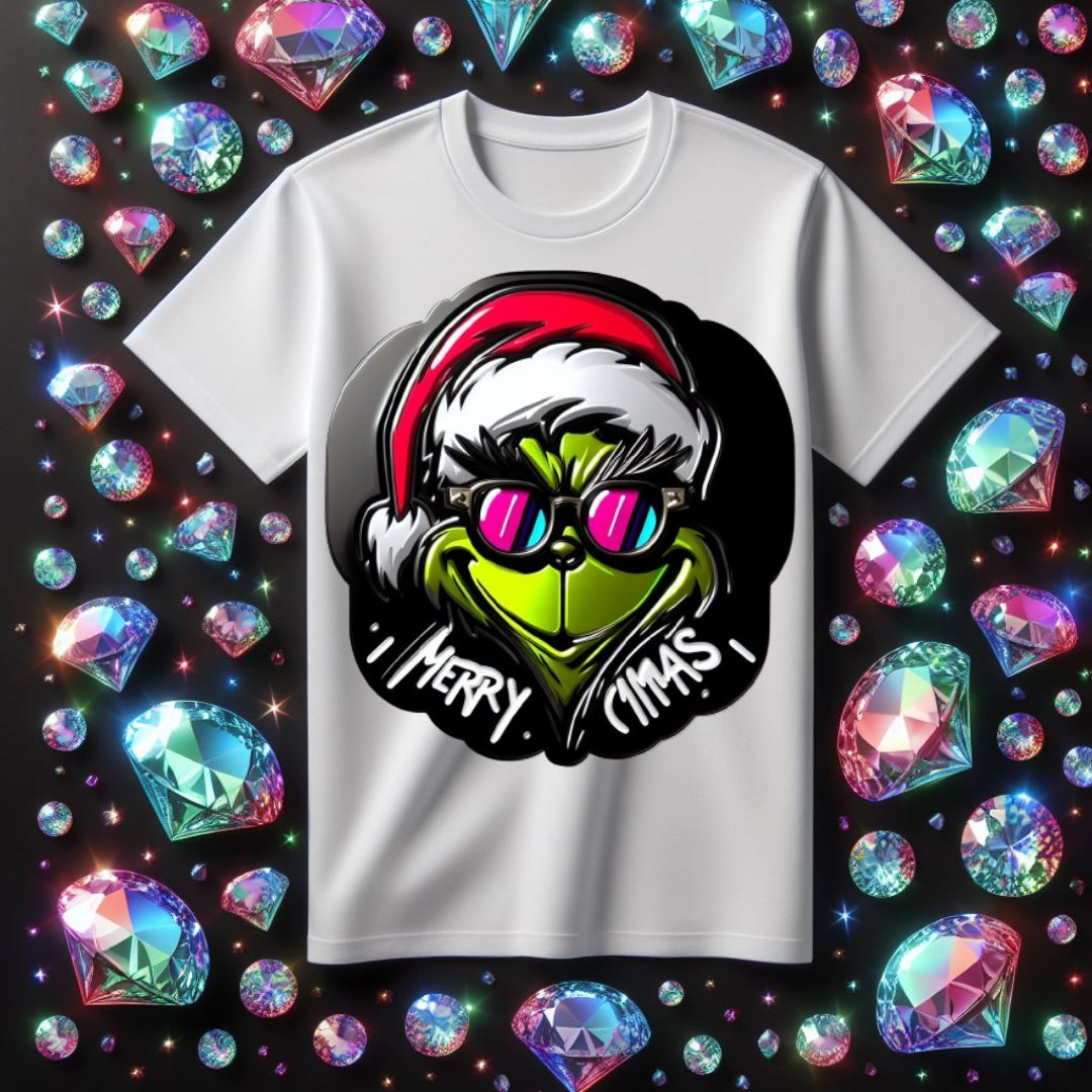 Metallic Grouch Sublimation/DTF T-Shirt Image Bundle