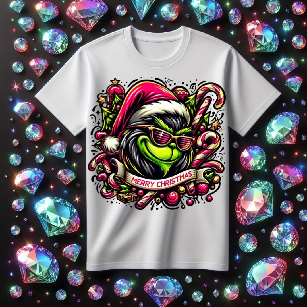 Metallic Grouch Sublimation/DTF T-Shirt Image Bundle