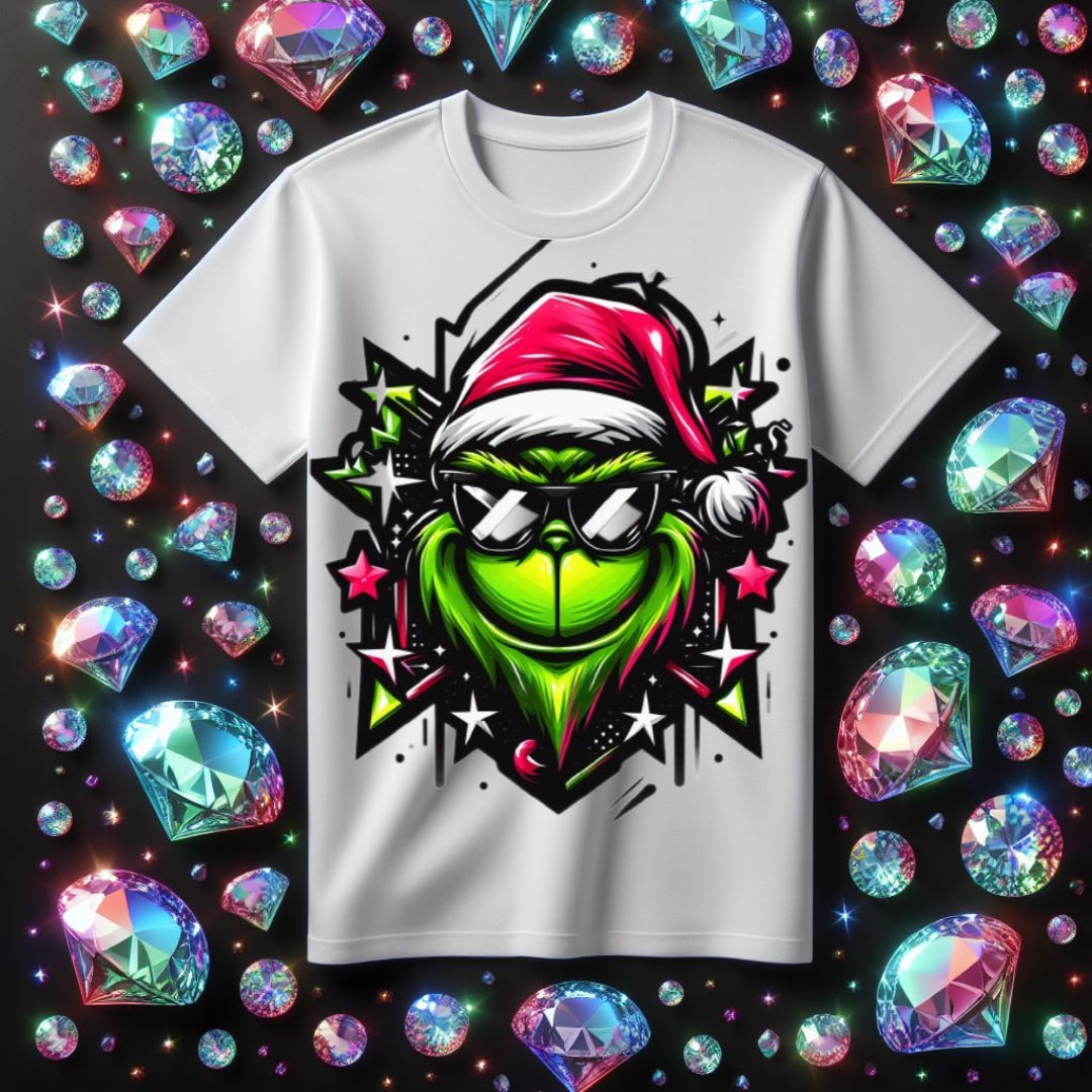 Metallic Grouch Sublimation/DTF T-Shirt Image Bundle