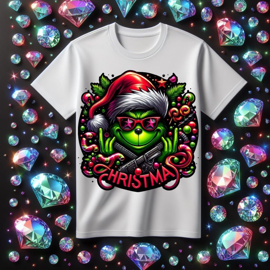 Metallic Grouch Sublimation/DTF T-Shirt Image Bundle