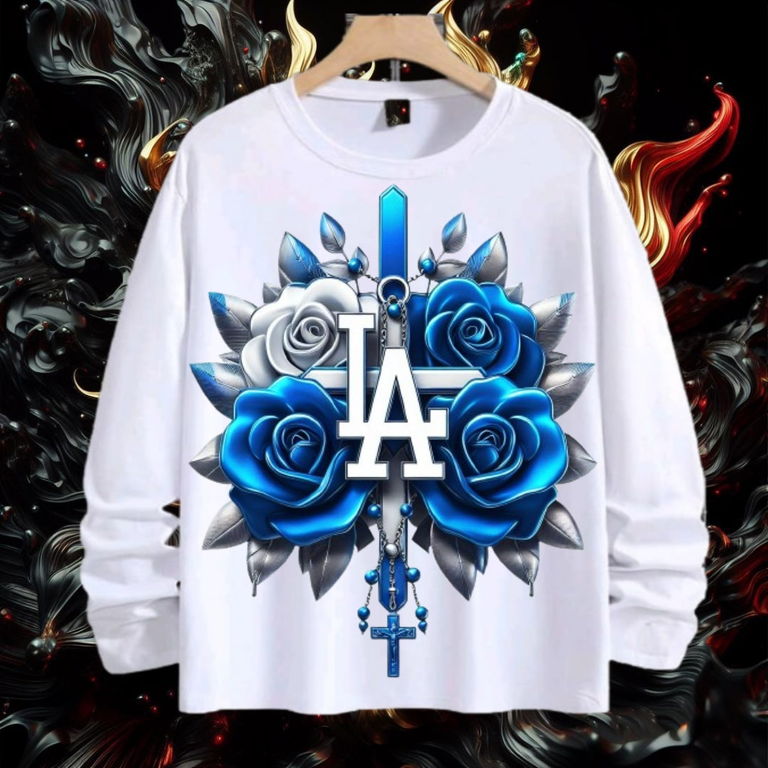 Baseball Rose Sublimation/DTF T-Shirt Images Bundle