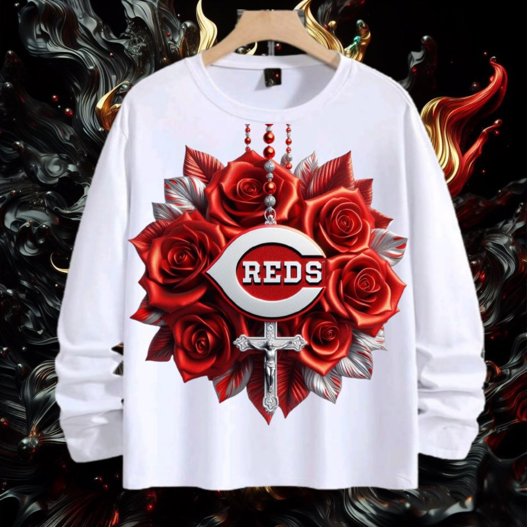 Baseball Rose Sublimation/DTF T-Shirt Images Bundle