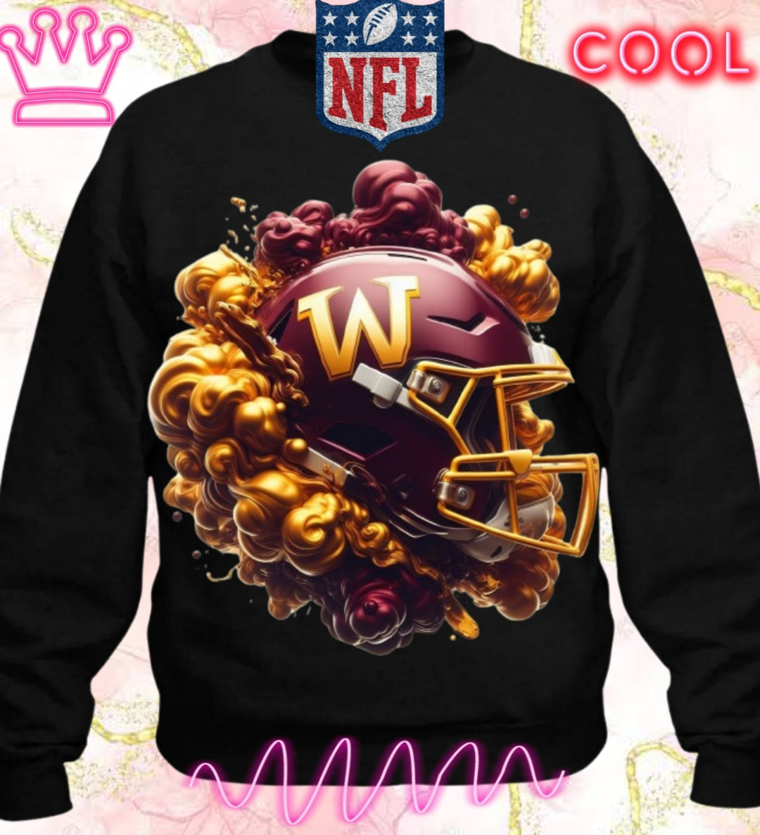 Gold Football Sublimation/DTF T-Shirt Images Bundle