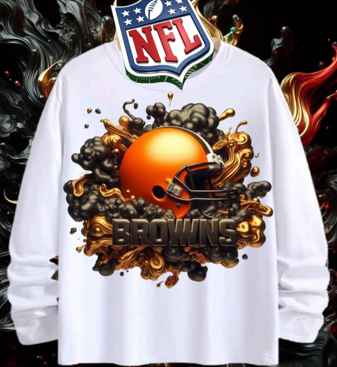 Gold Football Sublimation/DTF T-Shirt Images Bundle