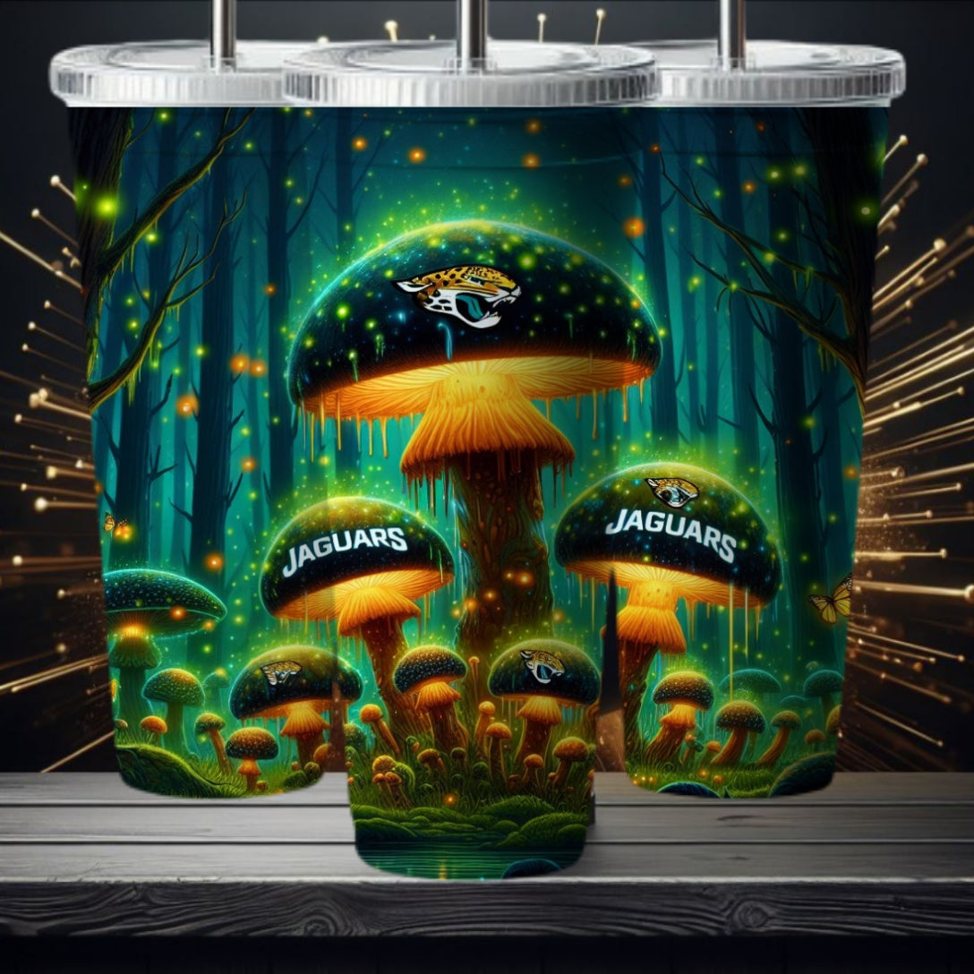 Light Football Mushroom 20oz Sublimation Tumbler Image Bundle