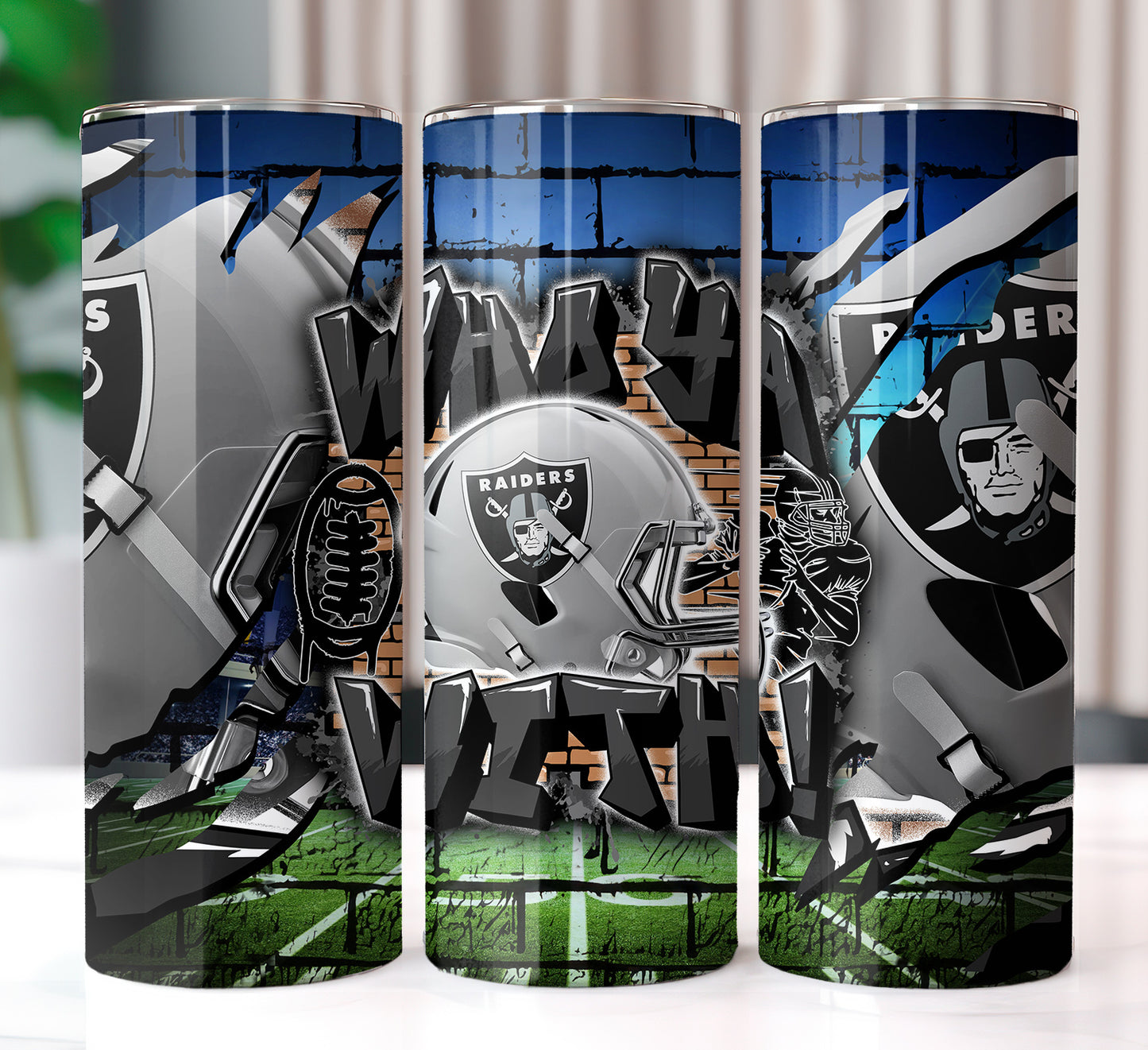 Football Sublimation 20oz Tumbler Images