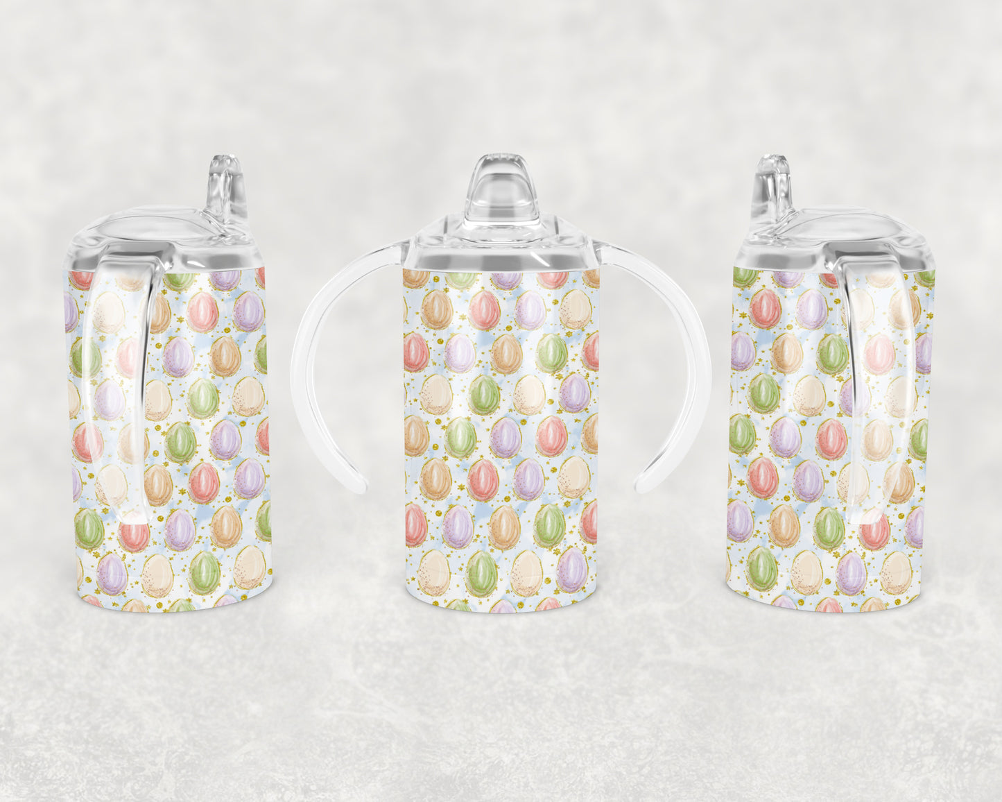 Easter Sublimation Tumbler Image Bundle for Sippy, 12oz Straight, Kids Fliptop Tumblers