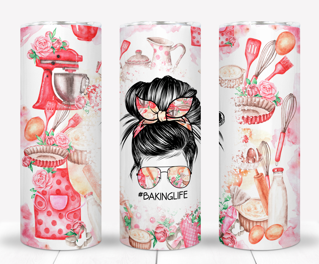 Baking Life 20oz Sublimation Tumbler Image