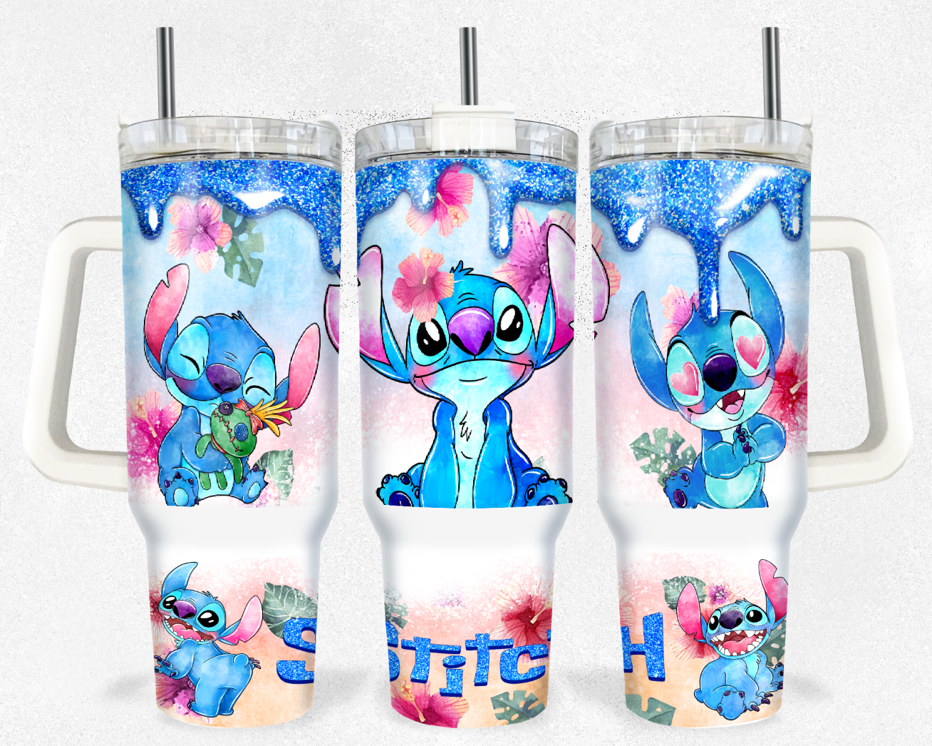 Cartoon Sublimation 40oz Tumbler Image