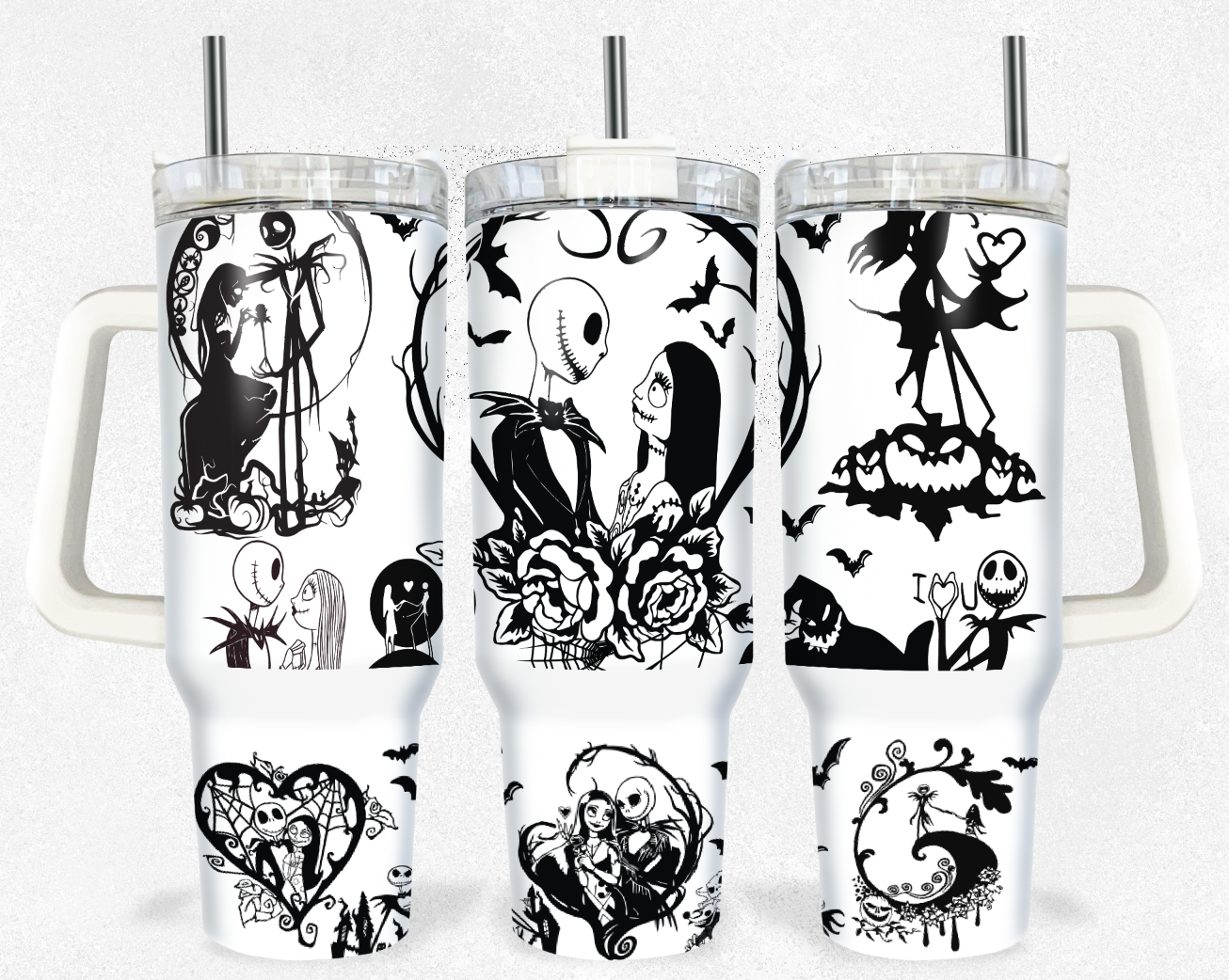 Halloween Sublimation 40oz Tumbler Image