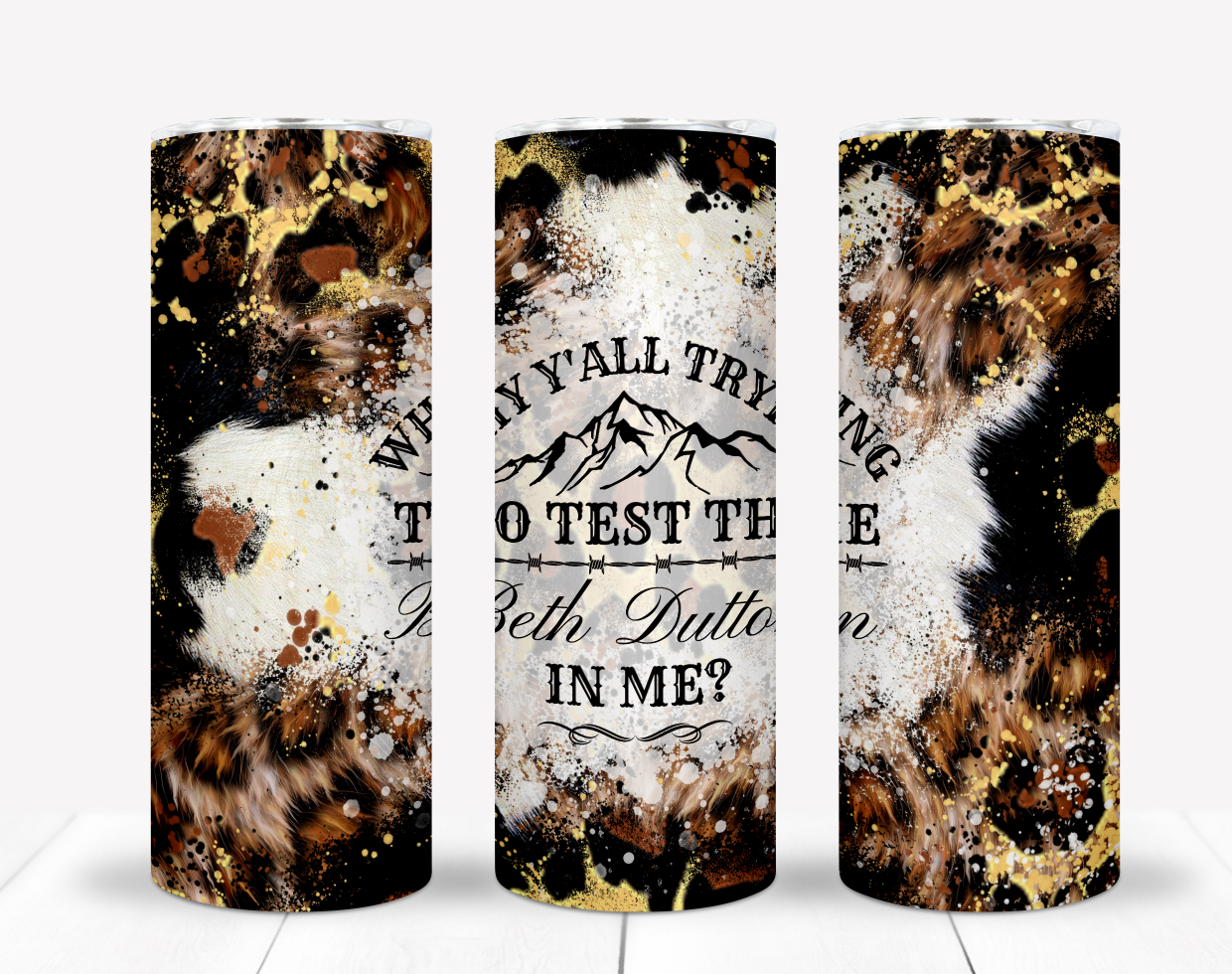 Western 20oz Sublimation Tumbler Image