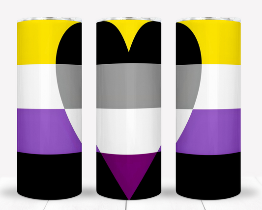 Pride Sublimation 20oz Tumbler Image