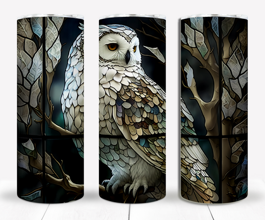 Owl 20oz Sublimation Tumbler Image