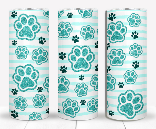 Dog Print 20oz Sublimation Tumbler Image