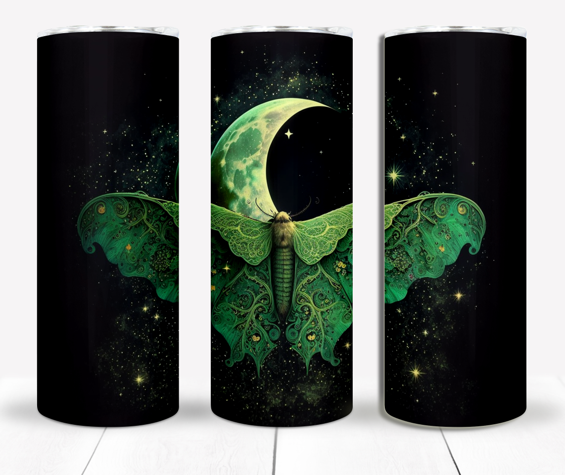 Moth 20oz Sublimation Tumbler Image