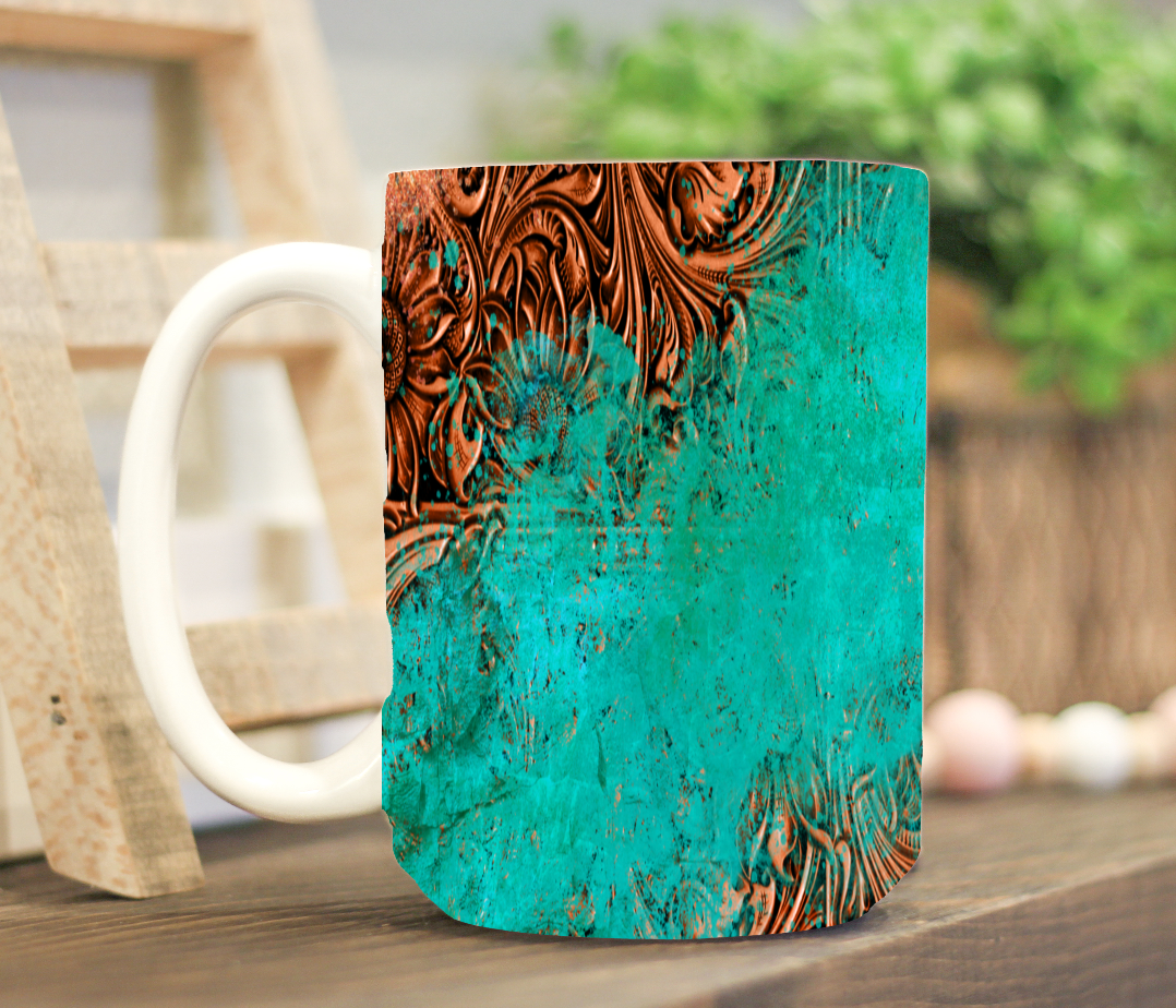 Western Pattern 11/15oz Mug Sublimation Tumbler Image