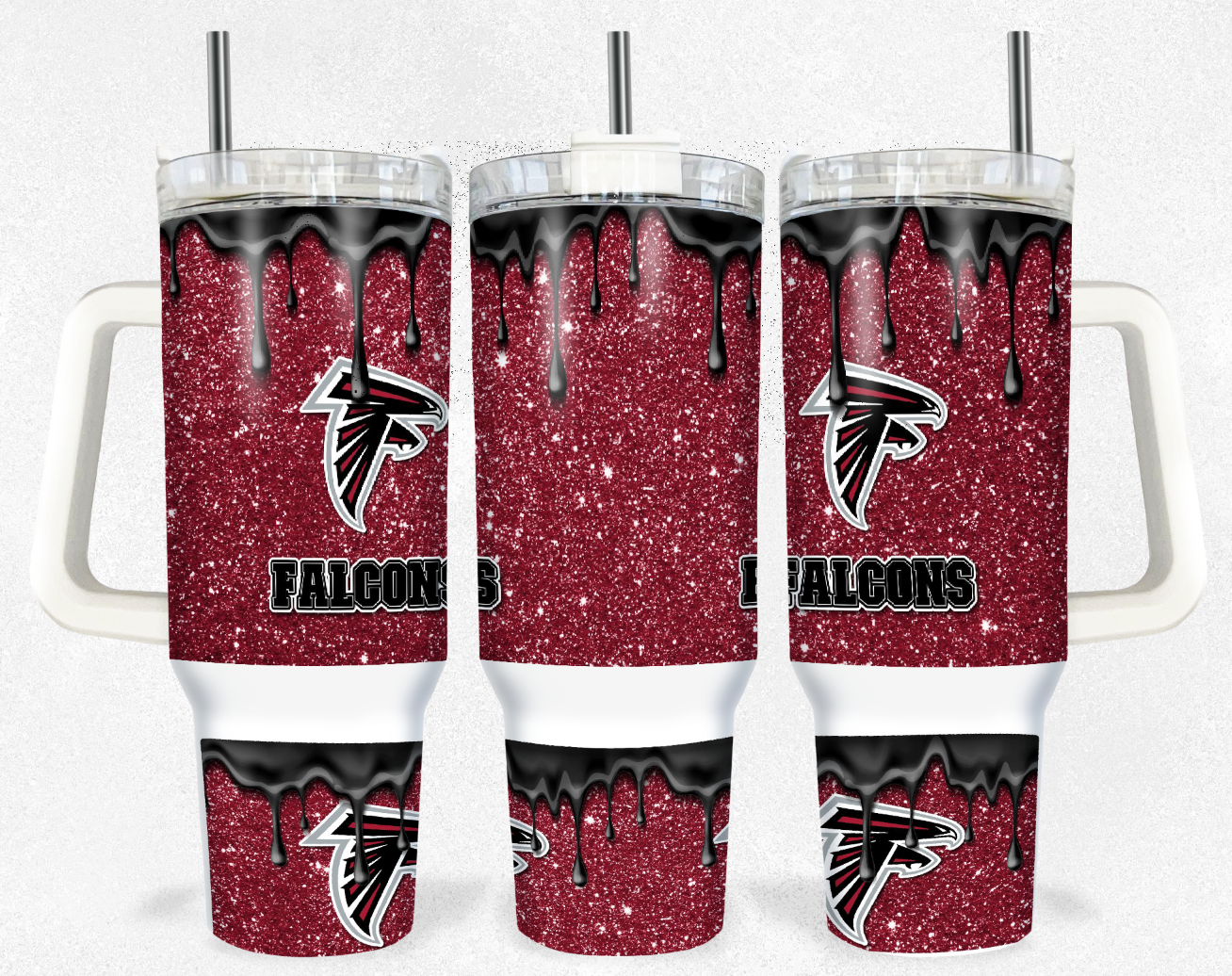 Football Sublimation Tumbler Image 40oz