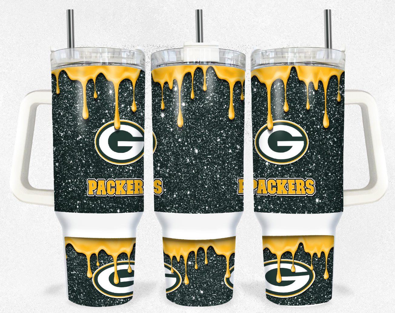 Football Sublimation Tumbler Image 40oz