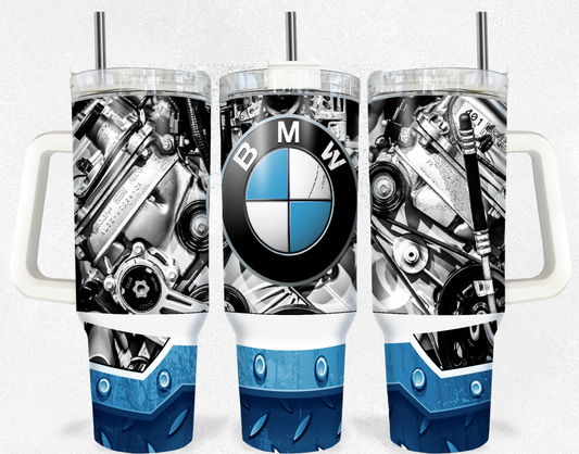 Car Sublimation 40oz Tumbler Image