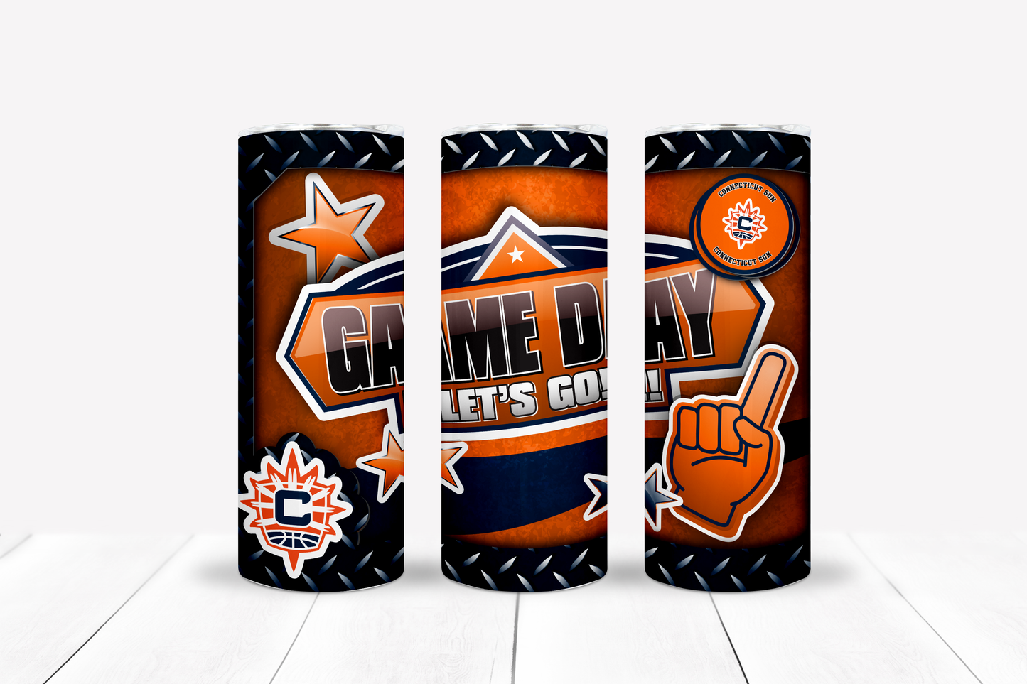 Women's Basketball 20oz Sublimation Tumbler Image