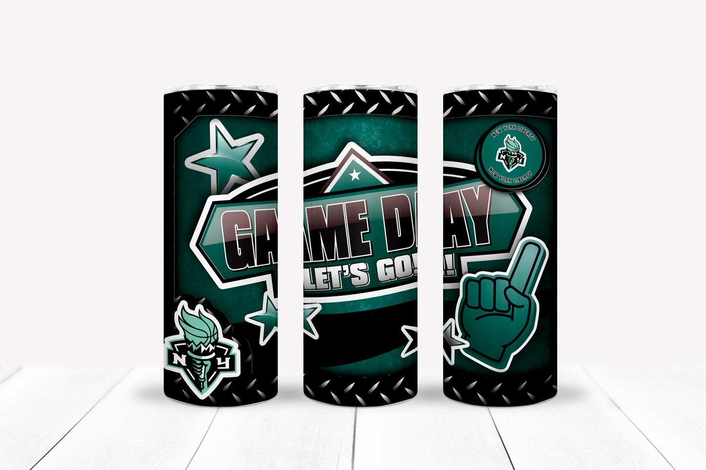 Women's Basketball 20oz Sublimation Tumbler Image