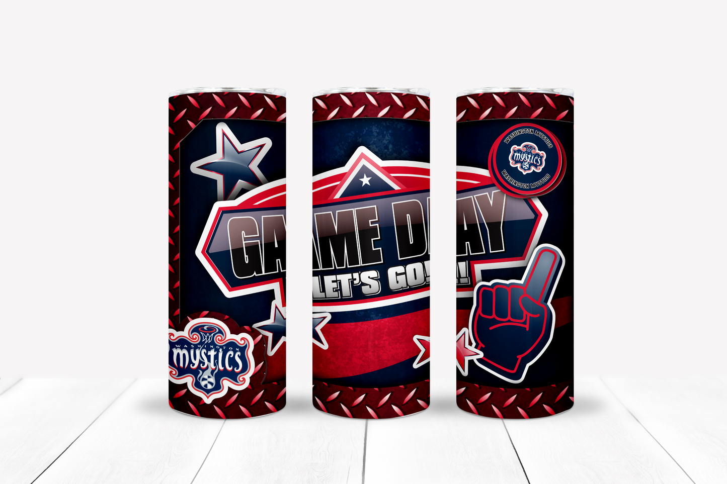 Women's Basketball 20oz Sublimation Tumbler Image